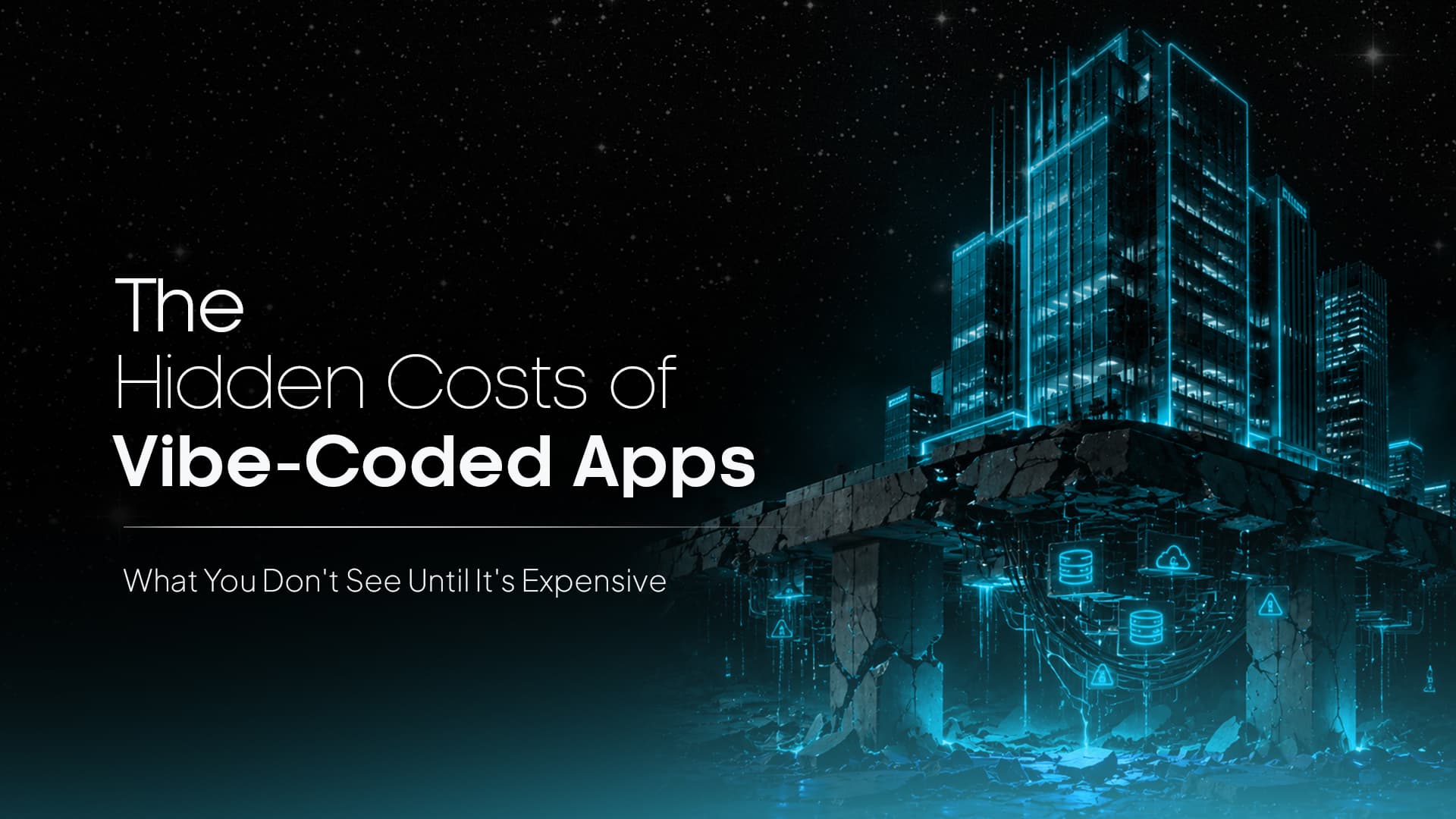 The Hidden Costs of Vibe-Coded Apps (What You Don't See Until It's Expensive)